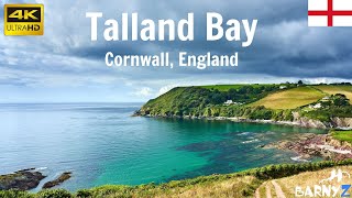 Talland Bay beach Cornwall England [upl. by Alleuqahs]