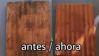 Restaurar madera  Aplicar Barniz en Madera  hazlo tu mismo [upl. by Matelda728]