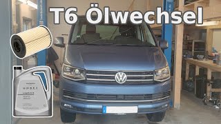 Ölwechsel  VW T6 Multivan  20 TDI  110kW  CXFA  032 [upl. by Bedelia]