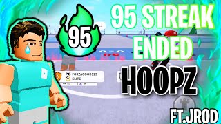 WE ENDED HIS 95 STREAK IN HOOPZ FeatJrod [upl. by Juli]