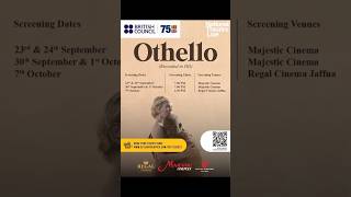 Shakespeare’s “Othello” Screening National Theatre Live at British Council othello shakespeare [upl. by Conley]