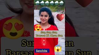 Sun Sun Sun Barsat Ki Dhun  Sanchita Basu  Kumar Sanu  90s Love Song  shorts viral reels [upl. by Ade]