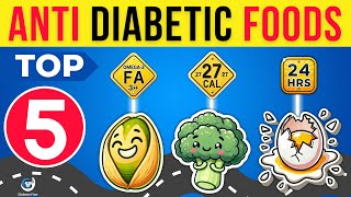 5 Best Type 2 Diabetes Food List [upl. by Bodnar]