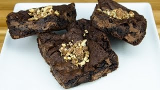 Brownie Recipe How to Make Chocolate Brownies from Cookies Cupcakes and Cardio Howto Video [upl. by Wasson16]