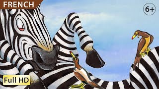 Zippy the Zebra Learn French with subtitles  Story for Children quotBookBoxcomquot [upl. by Pollack]