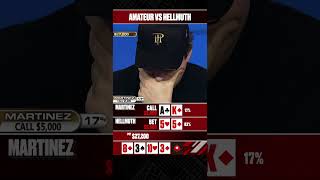 Typical ROOKIE mistake by the LOOSE CANNON 🥲 BigGame PhilHellmuth [upl. by Dranek189]