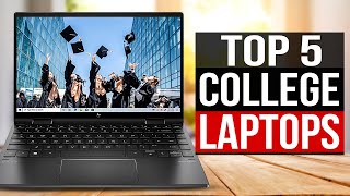 TOP 5 Best Laptops for College Students 2024 [upl. by Edin279]