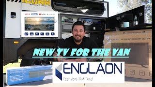 Finally got a tv for the van Englaon TV [upl. by Neelon]