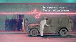 Mercedes 2013 GClass commercial quotStylequot HD [upl. by Wernda]