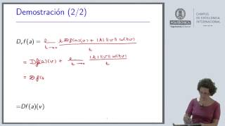 Cálculo II Relación diferenciabilidadderivada según un vector [upl. by Aniloj]