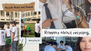 Roleplay about recycling [upl. by Iorgos]