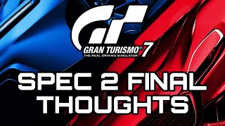 GRAN TURISMO 7  SPEC 2 Final Review  New Cars New Track Sophy AI amp Money Glitches [upl. by Engen]