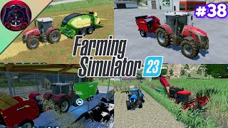 FS23 ANIMAL FARM Making straw Bales And Providing Cow 🐄 38Farming Simulator 23farmingfs23 [upl. by Yonina]