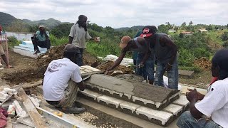 Jamaican grave digging in annotto bay stmarypart2 RIP Terron Thomas [upl. by Ilak]