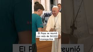 El Papa se reunió con más de 50000 monaguillos en Roma [upl. by Hedwiga]