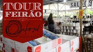 Feirão da Oxford Porcelanas  comprinhas [upl. by Adyahs]