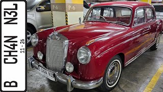 In Depth Tour Mercedes Benz Ponton 220S 1957  Indonesia [upl. by Rehpotsirh113]