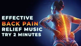 174Hz Quick Back Pain Relief Music – Back Pain Healing 174 Hertz Frequency [upl. by Atiram]