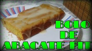 BOLO DE ABACATE FIT SURPRESA DELÍCIA NUTRITIVO [upl. by Guthrie]