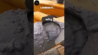 Why Doesnt Cement Flow Out The Science of Laminar Flow LaminarFlow ViscosityPhysicsExplained [upl. by Hubble]