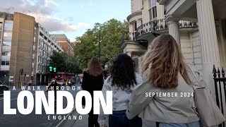 4K Walking tour around Londons Concord House and Leinster Square Unedited [upl. by Emiatej604]