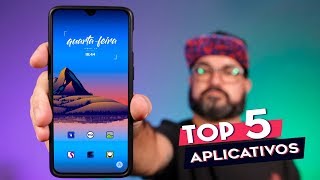 TOP 5 APLICATIVOS INCRÍVEIS  1 APP BÔNUS  OS MELHORES APPS PARA PERSONALIZAR SEU ANDROID [upl. by Zeta]