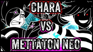 Undertale Shots Chara Vs Mettaton NEO [upl. by Fonville]