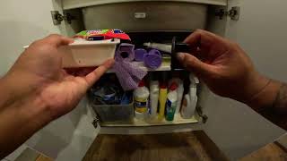 POV Dish Washing  Kitchen Clean 4  Ribs Coleslaw and Fries Dinner  ASMR dishwashing [upl. by Asilat]