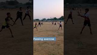 Handball Passing Exercise youtubeshorts shorts handball player [upl. by Marlowe]