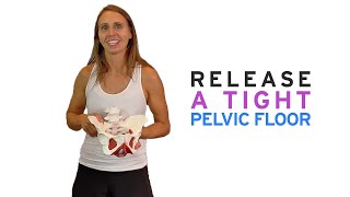 Release a Tight Pelvic Floor⁣ [upl. by Ennyletak]