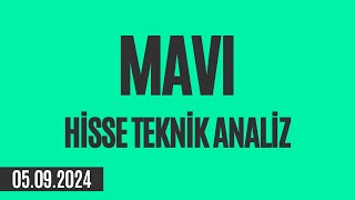 MAVI Hisse Teknik Analiz 05092024 [upl. by Ocinemod612]