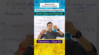 double displacement reaction class 10 experiment 💥  chemical reactions and equations class 10 cbse [upl. by Georgianna]