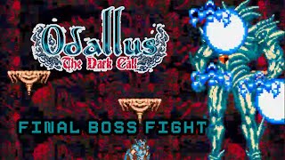 Odallus The Last Call Final Boss metroidvania [upl. by Karwan358]