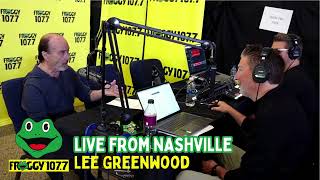 LEE GREENWOOD Live From Music Row in Nashville during CMA Week [upl. by Arron731]