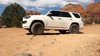 CAN YOU WHEEL A STOCK 4RUNNER LIMITED OUR TOYOTA GETS A LEVELING KIT AND 33s [upl. by Tega]