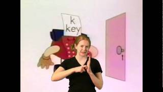 Sesame Street Typewriter guy key ASL  Sesame Street Sign Language [upl. by Alyehc]