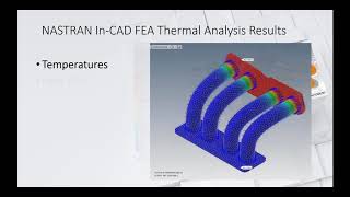 Thermal Analysis in NASTRAN In CAD [upl. by Notterb]