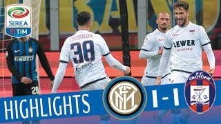 Inter  Crotone 11  Highlights  Giornata 23  Serie A TIM 201718 [upl. by Robinett]