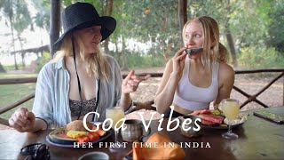 My sisters first day in India  our Finnish Indian family holiday in Goa [upl. by Behlau]