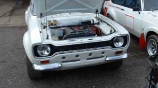 Escort MK1and MK11 Ford Escorts Bob Dowen Rally Services [upl. by Tlaw]