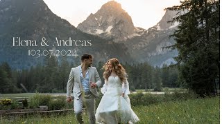 After Wedding Video Elena amp Andreas 🏔️⛰️🌄 [upl. by Enahpets]