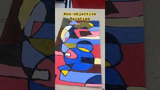 Nonobjective painting art drawing artideas artprojectideas painting [upl. by Uhn693]