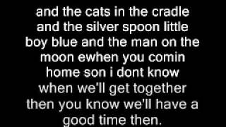 cats in the cradle lyrics [upl. by Alyad]