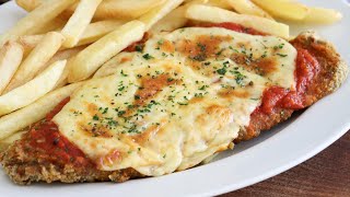 MILANESA Napolitana  Milanesa de Carne al Horno  CUKit [upl. by Cnut911]