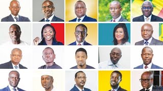 ⛔URGENT✊ TRÈS BONNE NOUVELLE LES 19 CANDIDATS PRÉSIDENTIELLE 2024 🇸🇳🥰🥰🥰 [upl. by Yentterb]