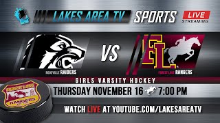 Rangers Girls Varsity Hockey vs Roseville Mahtomedi Mauraders  LIVE [upl. by Lenoil787]