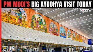 New Airport Revamped Railway Station PM Modis Big Ayodhya Visit Today [upl. by Rehpotsirhcnhoj944]