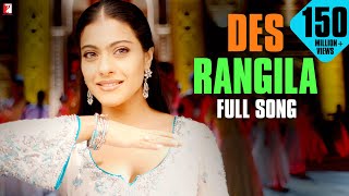 Des Rangila  Full Song  Fanaa  Aamir Khan  Kajol  Mahalaxmi Iyer  JatinLalit  Prasoon Joshi [upl. by Jarv659]