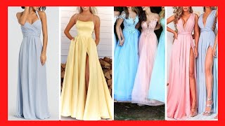 ❤ Hermosas Ideas de Vestidos color PASTEL [upl. by Ulberto]