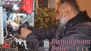 Biasi boiler diagnosis and repair no ignition E01 flashing birmingham Domestic and Commercial [upl. by Allyce764]